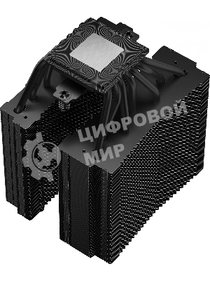 Кулер для процессора DEEPCOOL ASSASSIN IV VC VISION черный, 120 мм, алюминий/медь, 1800 об/мин, 29.3 дБ, 4 pin, 300 Вт, 172 мм