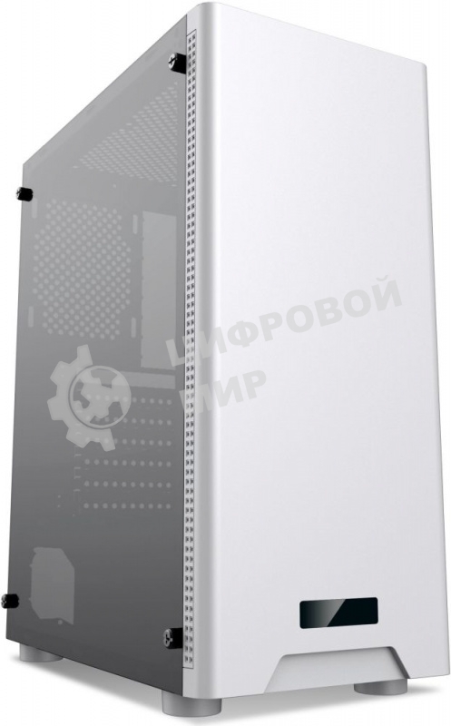Компьютерный корпус Aerocool/Formula CL-3301W TG белый без БП ATX 1x120мм 2xUSB 2.0 1xUSB 3.0 audio bott PSU