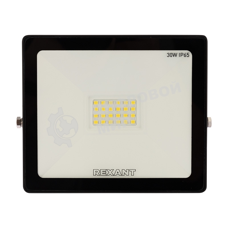 Прожектор светодиодный Rexant 30 Вт 200–260В IP65 2400 лм 6500 K холодный свет