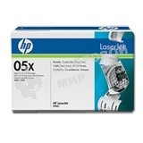 Картридж лазерный HP CE505X черный для LJ P2055 6500 стр.