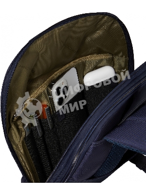 Рюкзак Piquadro Brief2 CA6384BR2/BLU синий нейлон/натур.кожа