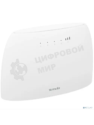 Роутер Tenda 4G03 4G LTE wiFi, 300 Мбит/с, поддержка TR069, слот для SIM-карт