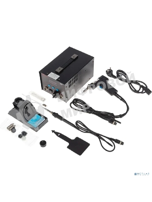 Паяльная станция (паяльник + демонт. паяльник) Rexant R048, цифровая, 200-480°C, LED дисплей