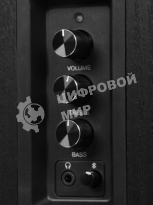 Акустическая система SVEN SPS-614 2.0 (2x20W, Bluetooth, дерево, black)