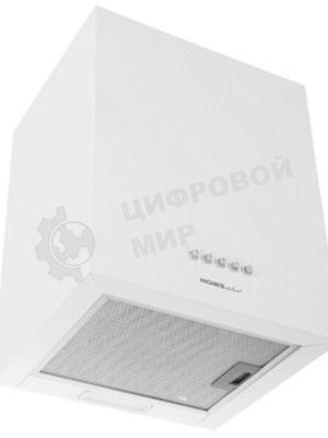 Вытяжка пристенная HOMSair Phlox Push 40 белый, 40 см, 700 куб. м/ч, 54 дБ