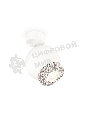 Комплект поворотного светильника Ambrella light XM1101010 SWH/CL белый песок/прозрачный MR16 GU5.3 LED 3W 4200K (A2202, C1101, N7191)