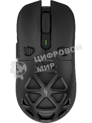Мышь беспроводная Acer Nitro OMR404 черный, 6400 dpi, радиоканал, Bluetooth, USB, кнопки - 6