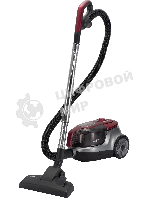 Пылесос Vitek VT-CV3113 красный/серый, 450/2200 Вт, уборка сухая, пылесборник контейнер 2 л