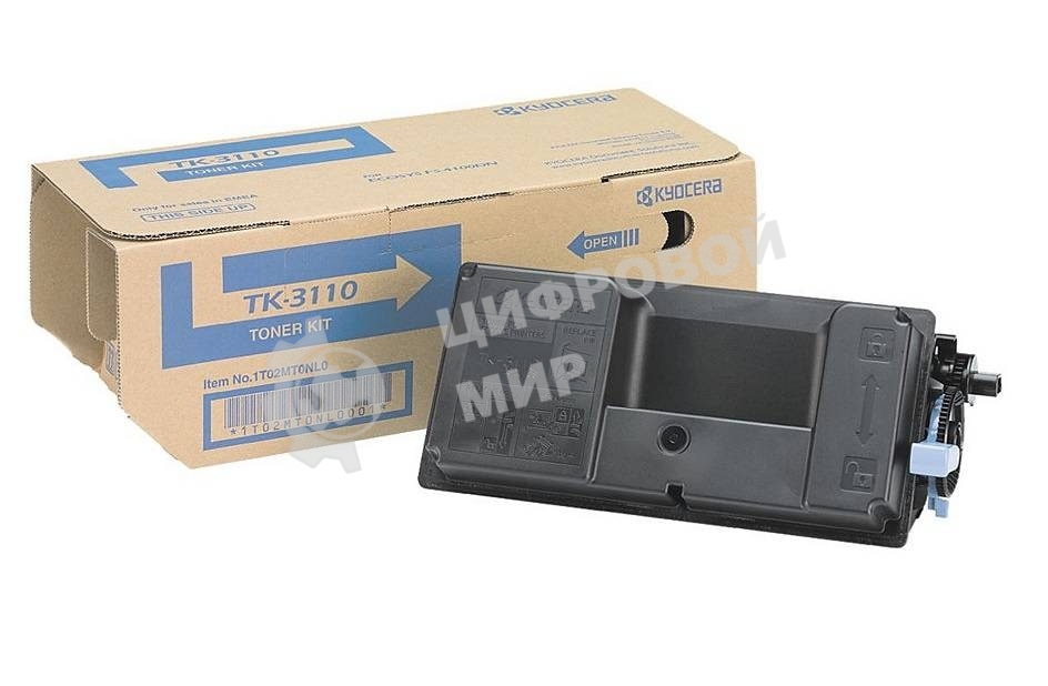 Картридж лазерный Kyocera TK-3110 (1T02MT0NL0/1T02MT0NLV) черный для FS-4100DN/4200DN/4300DN 15500 стр.