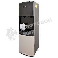 Кулер Vatten V42NE напольный, электронный, черный/серебристый