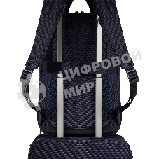 Рюкзак Piquadro Brief2 CA6384BR2/BLU синий нейлон/натур.кожа