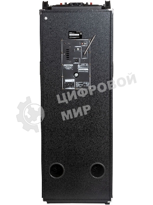 Минисистема SUPRA SMB-2150 черный 1200Вт FM USB BT SD (в комплекте: активн.+пассив.колонки)