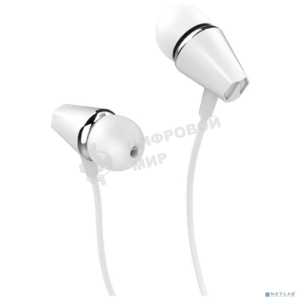 Наушники проводные Hoco M34 белый