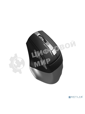 Мышь беспроводная A4Tech Fstyler FB35 серый, 2000 dpi, радиоканал, Bluetooth, USB, кнопки - 6