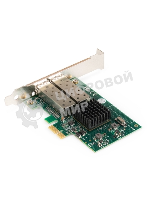 Комплект: Сетевой адаптер SFP ExeGate EXE-82576-F2 + Трансивер Multi-Mode до 550м ExeGate EXT-1G-MM850-LC2-550M (EX296229RUS: PCI-E x1 v2.0, порты 2x SFP (10/100/1000Mb/s), Gigabit Server NIC Intel Chipset 82576-F2 + EX298329RUS: Tx:850/Rx:850 нм, до 550 м, разъем Duplex LC)