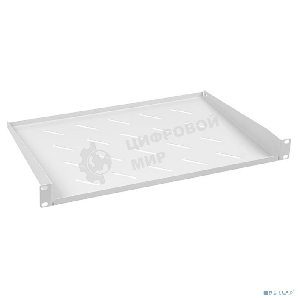 Полка Cabeus, консольная, 1U, 315 мм Г, для шкафов и стоек, серый