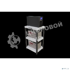 Источник бесперебойного питания STARK SC 1000 LI 1000ВА/600Вт, Line-Interactive, на пол, 140-300В, 4хЕВРО, Чистый синус, SNMP, AS400, БЕЗ АКБ - внешние батарея х1 9-400Ач