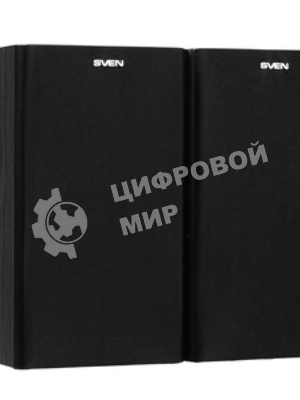Акустическая система SVEN SPS-614 2.0 (2x20W, Bluetooth, дерево, black)