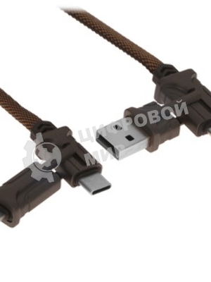 Кабель USB-C HOCO X14 Double speed Type-C - Lightning, 3A, 20W, 1 м, черный