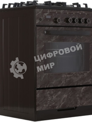 Плита газовая Gefest ПГ 6500-03 0054 коричневый, конфорок 4 шт, духовка 52 л, 60 см x 85 см x 60 см