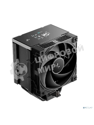 Устройство охлаждения(кулер) Deepcool AK700 Digital NYX Soc-AM5/AM4/1200/1700/1851 черный 4-pin 21-36dB Al+Cu LCD 280W 1252gr Ret (R-AK700-BKNNMN-GJD-1)