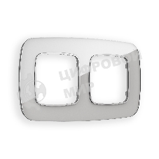Рамка OMEGA Radian (Серебро Стекло органическое) 2-ая OF320402