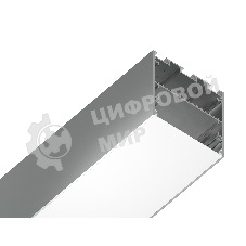 Алюминиевый профиль Ambrella light GP3100AL серебро 2000*50*50