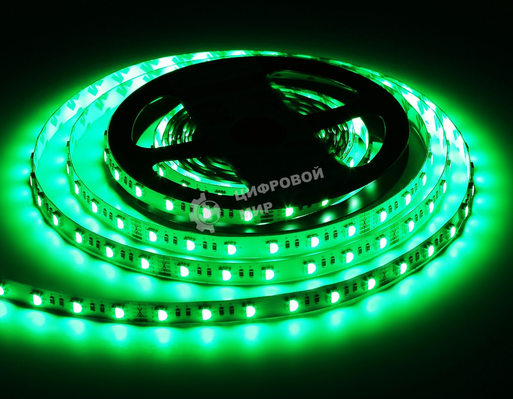 Светодиодная лента Ambrella light GS4401 5050 60Led /10W m/ 24V IP20 RGBW+3000K/ 5000*10*1.87mm (5 конт.)