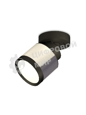 Светильник Ambrella Light XM8120001 PSL/SBK/PBK серебро полированное/черный песок/черный полированный GX53
