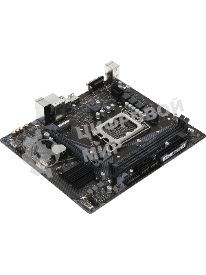 Материнская плата GIGABYTE H610M H V3 DDR4, LGA1700, Intel H610, 2xDDR4, 4xSATA, 1xM.2, 1xPCIe 4.0 x16, 1xPCIe x1, HDMI, D-Sub, 1x1Gb LAN, 3x3.5 мм, 7.1, microATX