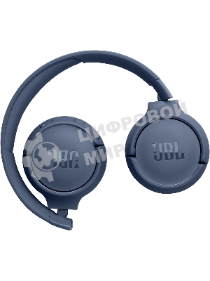 Беспроводные наушники JBL Tune 520BT синий, накладные, Bluetooth, быстрая зарядка