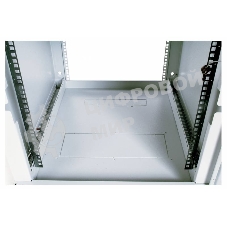 Шкаф настенный ЦМО ШРН-15.650 15U 600x650мм пер.дв.стекл несъемные бок.пан. 50кг серый