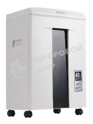 Шредер Deli 9912 (секр.P-5)/фрагменты/6лист./20лтр./скрепки/скобы/пл.карты/CD