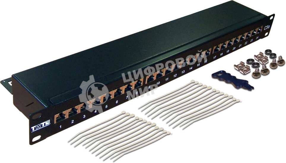 Патч-панель Lanmaster TWT-PP24STP/6 19