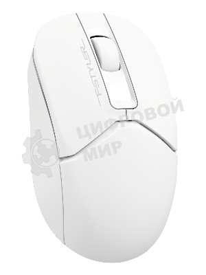 Мышь беспроводная A4Tech Fstyler FG12S белый, 1200 dpi, радиоканал, USB, кнопки - 3