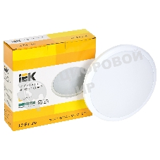Светильник IEK 12Вт 4000K белый (LDPB0-3001-12-4000-K01)