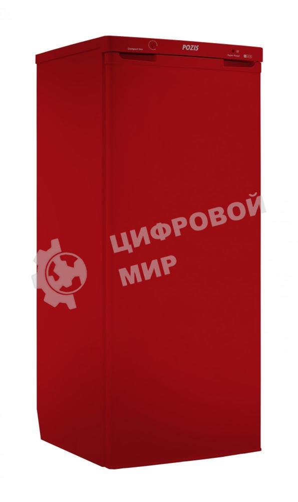 Морозильная камера Pozis FV-115 рубиновый, 163л, 6 ящиков