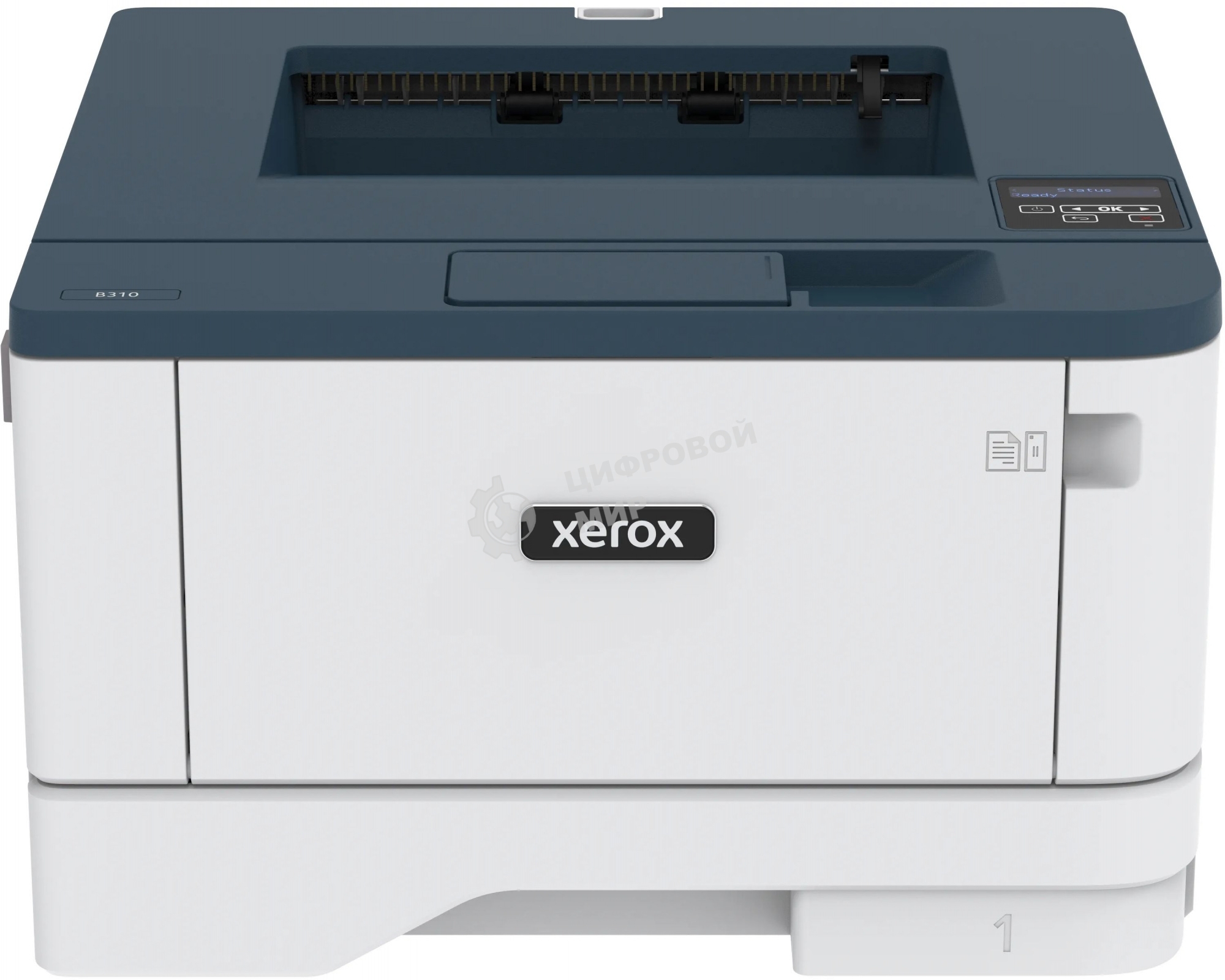 Принтер лазерный Xerox B310 (B310V_DNI), A4, ч/б, печ. до 40 стр/мин., 1200 x 1200 dpi, USB, RJ-45, Wi-Fi