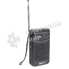 Радиоприемник портативный Сигнал Эфир-17 черный