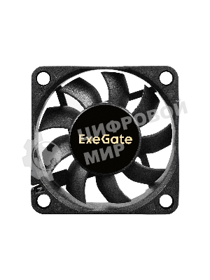 Вентилятор для корпуса ExeGate EX06015B3P-24 черный, 60 мм, 5000 об/мин, 35.5 дБ, 3 pin