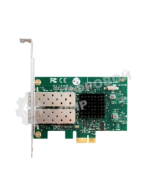 Комплект: Сетевой адаптер SFP ExeGate EXE-82576-F2 + Трансивер Multi-Mode до 550м ExeGate EXT-1G-MM850-LC2-550M (EX296229RUS: PCI-E x1 v2.0, порты 2x SFP (10/100/1000Mb/s), Gigabit Server NIC Intel Chipset 82576-F2 + EX298329RUS: Tx:850/Rx:850 нм, до 550 м, разъем Duplex LC)