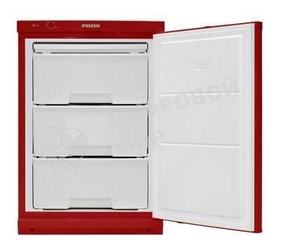 Морозильная камера Pozis-Свияга-109-2 рубиновый, 94л, 3 ящика