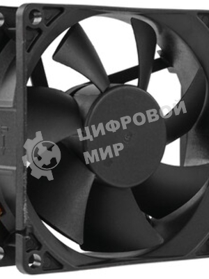 Вентилятор для корпуса 5bites FB8025S-12L3 черный, 80 x 80 мм, 2000 об/мин, 22 дБ, 3 pin