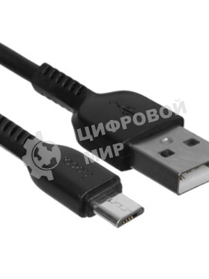 Кабель USB HOCO X20 Flash для Micro USB, 2.4А, 1.0м, черный