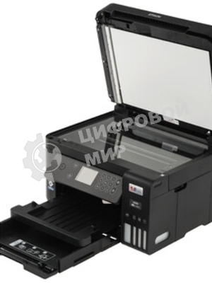 МФУ струйное Epson EcoTank L6270, A4, цветной, печ. до 33/15.5 стр/мин. (ч/б/цв.), 1200 x 4800 dpi (печ.), 1200x2400dpi (скан.), USB, RJ-45, Wi-Fi