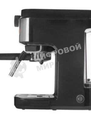 Кофеварка рожковая ARESA AR-1612 черный, исп. кофе - молотый, 1,5 л, 1100 Вт, 15 бар