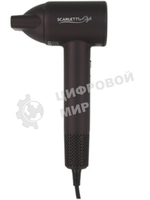 Фен Scarlett SC-HD70I43 фиолетовый, 1600 Вт, ионизация