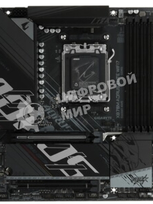Материнская плата Gigabyte X870M AORUS ELITE WIFI7, AM5, AMD X870, 4xDDR5, 4xSATA, 4xM.2, 1xPCIe 5.0 x16, 1xPCIe 4.0 x4, 1xPCIe 3.0 x2, 1xHDMI, 2xUSB Type-C, 1x2.5Gb LAN, Wi-Fi 7, Bluetooth 5.4, 2xUSB-C USB4, 2xUSB-A 10Gbps, 4xUSB-A 5Gbps, 4xUSB-A 2.0, S/PDIF, 2x3.5 мм, 7.1, mATX
