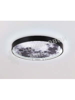 Настенно-потолочный светодиодный светильник Ambrella light FW11110 BK черный 15W LED 3000-6400K D240*38