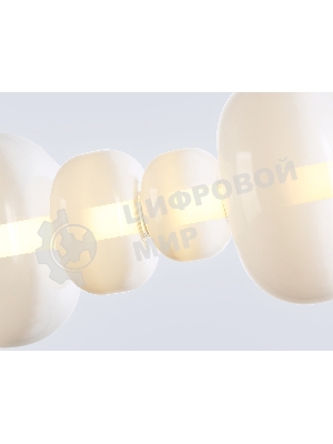 Подвесной светодиодный светильник Ambrella light LH11071 WH/FR белый/белый матовый 36W 3000K 745*230*230